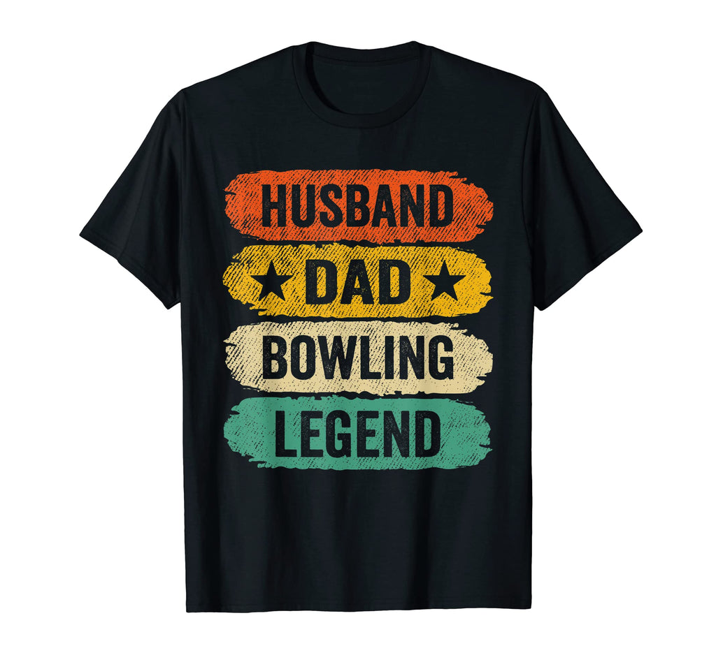 Mens Funny Bowler Husband Dad T-Shirt - Custom Art Print for Adults - T-Shirt, Sweatshirt, Hoodie