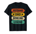 Mens Funny Bowler Husband Dad T-Shirt - Custom Art Print for Adults - T-Shirt, Sweatshirt, Hoodie