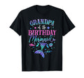 Grandpa Birthday Mermaid Party Matching T-Shirt - Novelty Apparel Unisex - T-Shirt, Sweatshirt, Hoodie