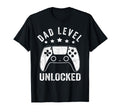 Dad Level Unlocked Gamer Soon To Be T-Shirt - Aesthetic Graphic Men Women - T-Shirt, Sweatshirt, Hoodie