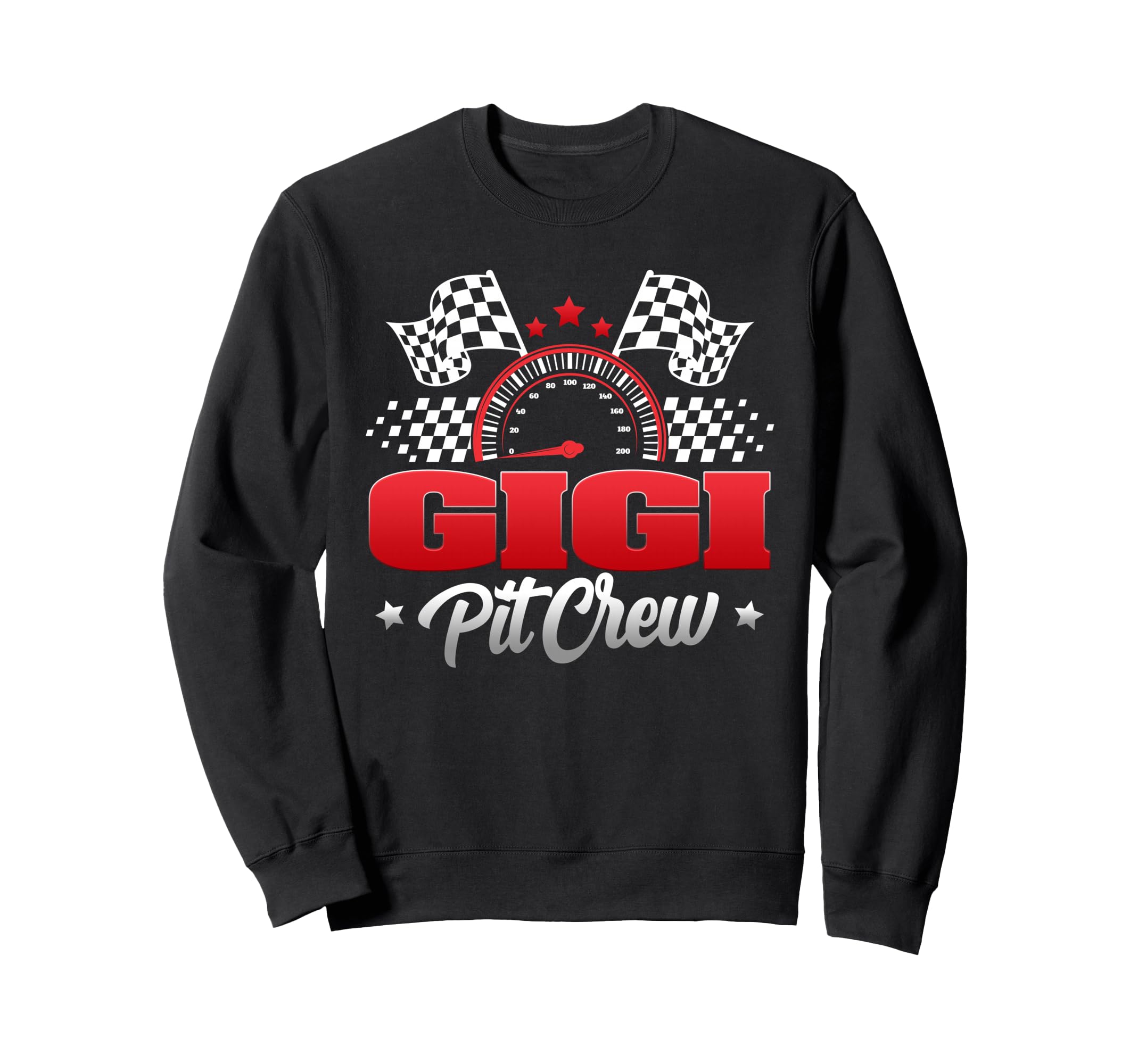 Gigi Pit Crew Race Car Birthday Sweatshirt - Aesthetic Graphic Men Women - T-Shirt, Sweatshirt, Hoodie