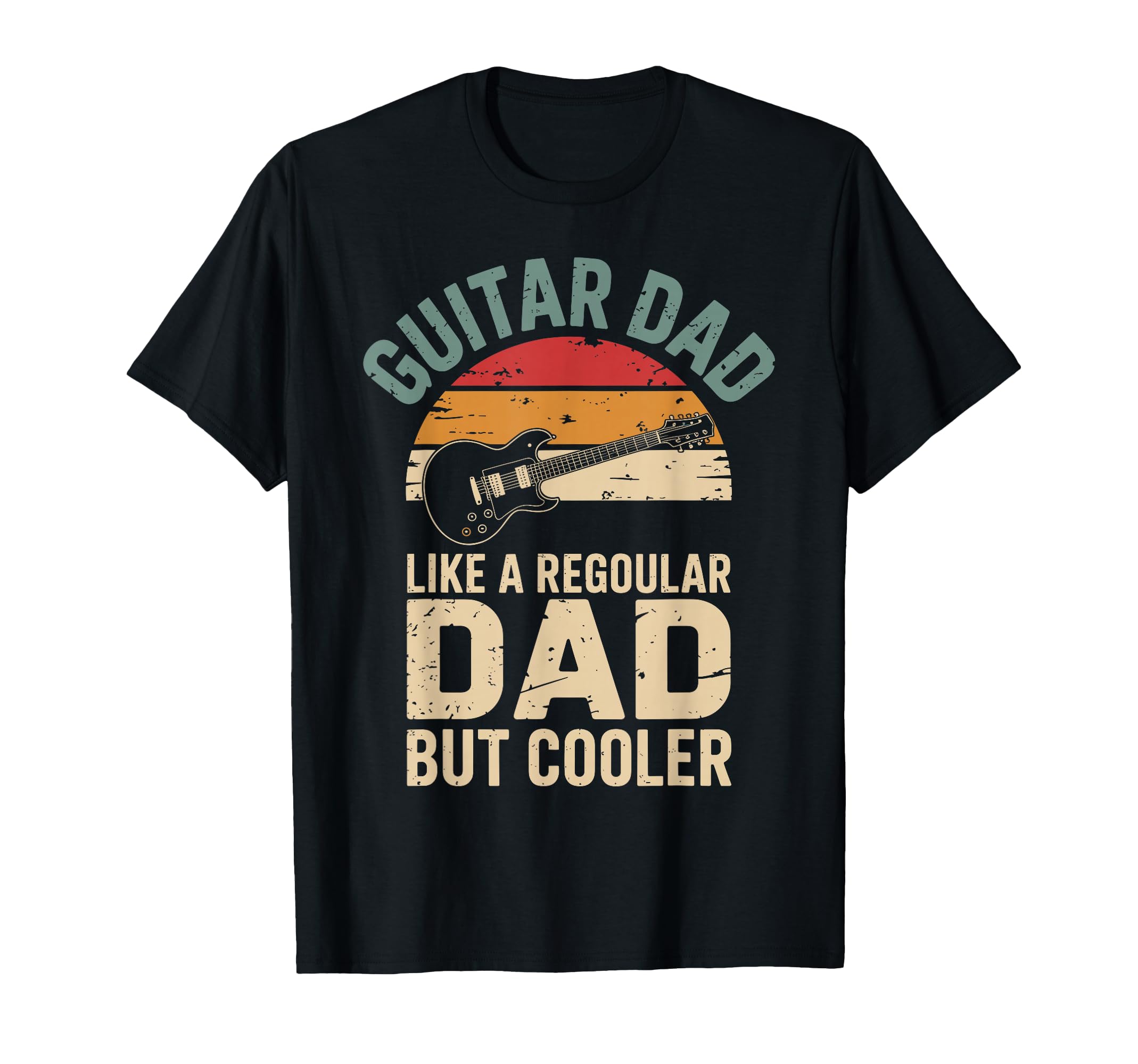 Guitar Dad Rock Musician Father T-Shirt - Aesthetic Graphic for Adults - T-Shirt, Sweatshirt, Hoodie
