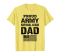 Proud Army National Guard Dad U S T-Shirt - Minimalist Print Men Women - T-Shirt, Sweatshirt, Hoodie