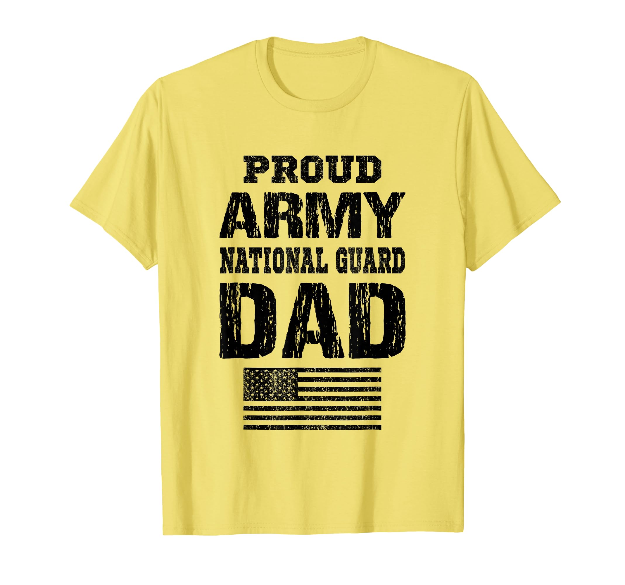 Proud Army National Guard Dad U S T-Shirt - Minimalist Print Men Women - T-Shirt, Sweatshirt, Hoodie