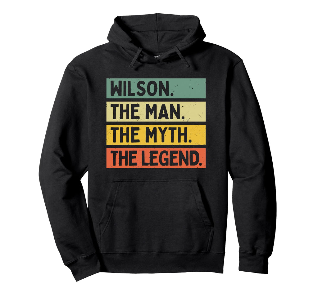 Wilson Myth Legend Funny Personalized Hoodie - Trendy Graphic Men Women - T-Shirt, Sweatshirt, Hoodie