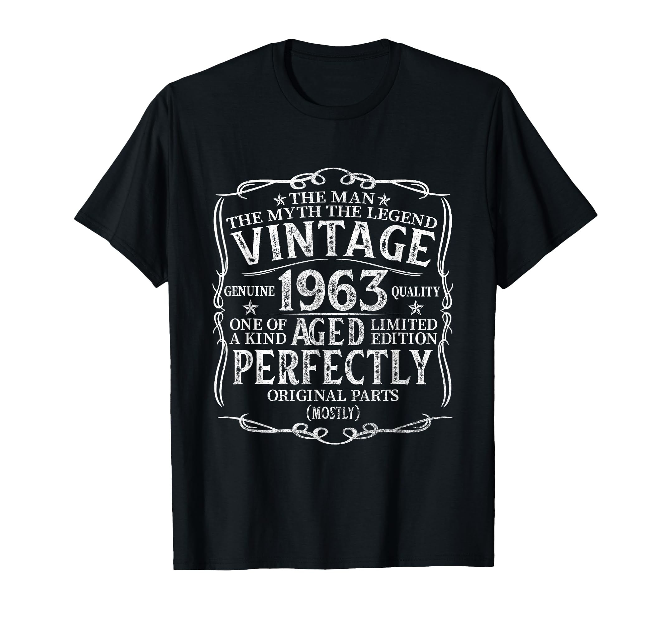 1963 Myth Legend 60 Year Old Gift 60Th T-Shirt - Graphic Print for Adults - T-Shirt, Sweatshirt, Hoodie