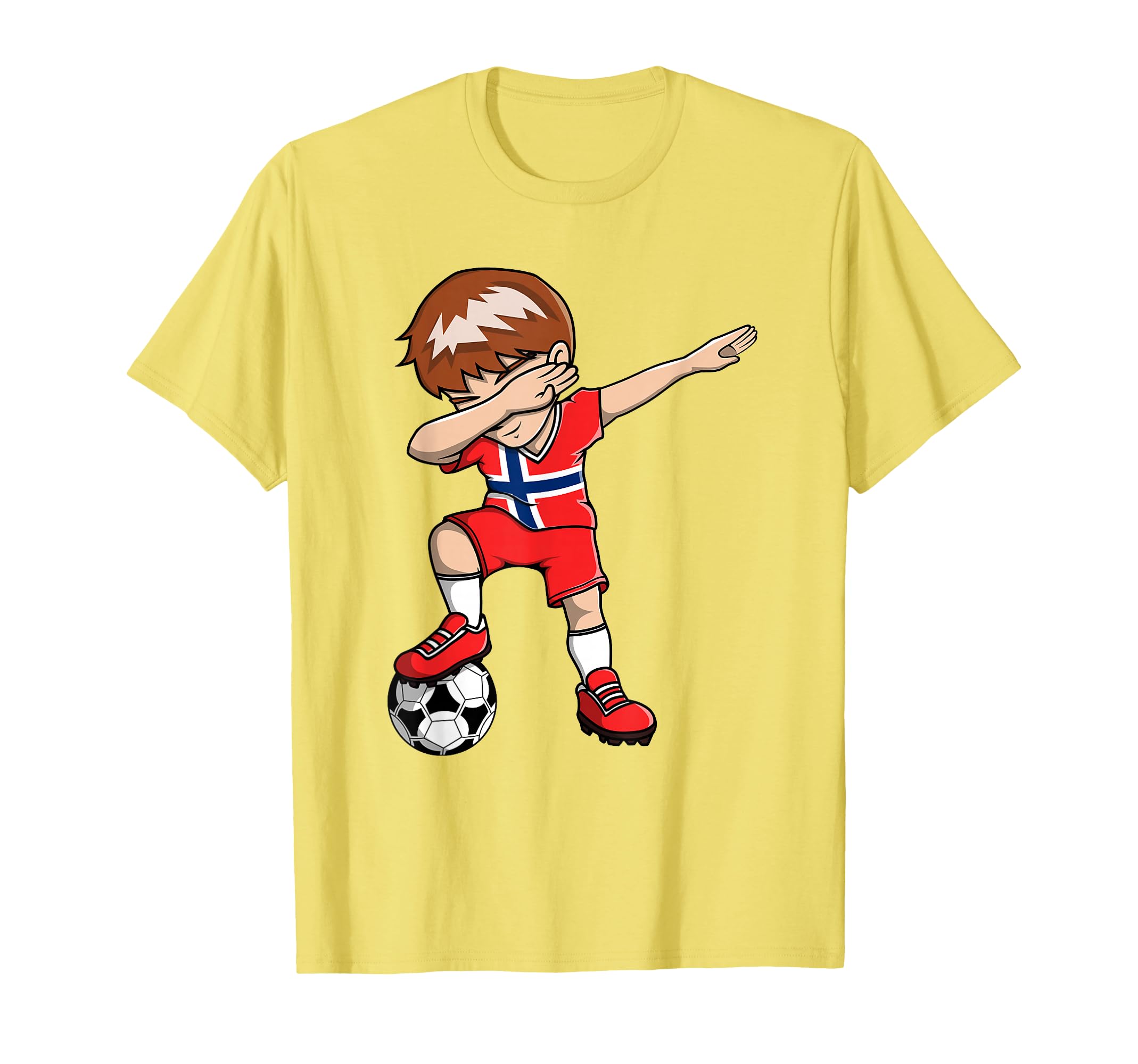 Dabbing Soccer Norway Jersey T-Shirt - Casual Everyday Wear for Adults - T-Shirt, Sweatshirt, Hoodie