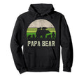 Funny Grandpa From Grandkids Papa Hoodie - Fun Novelty Design for Adults - T-Shirt, Sweatshirt, Hoodie