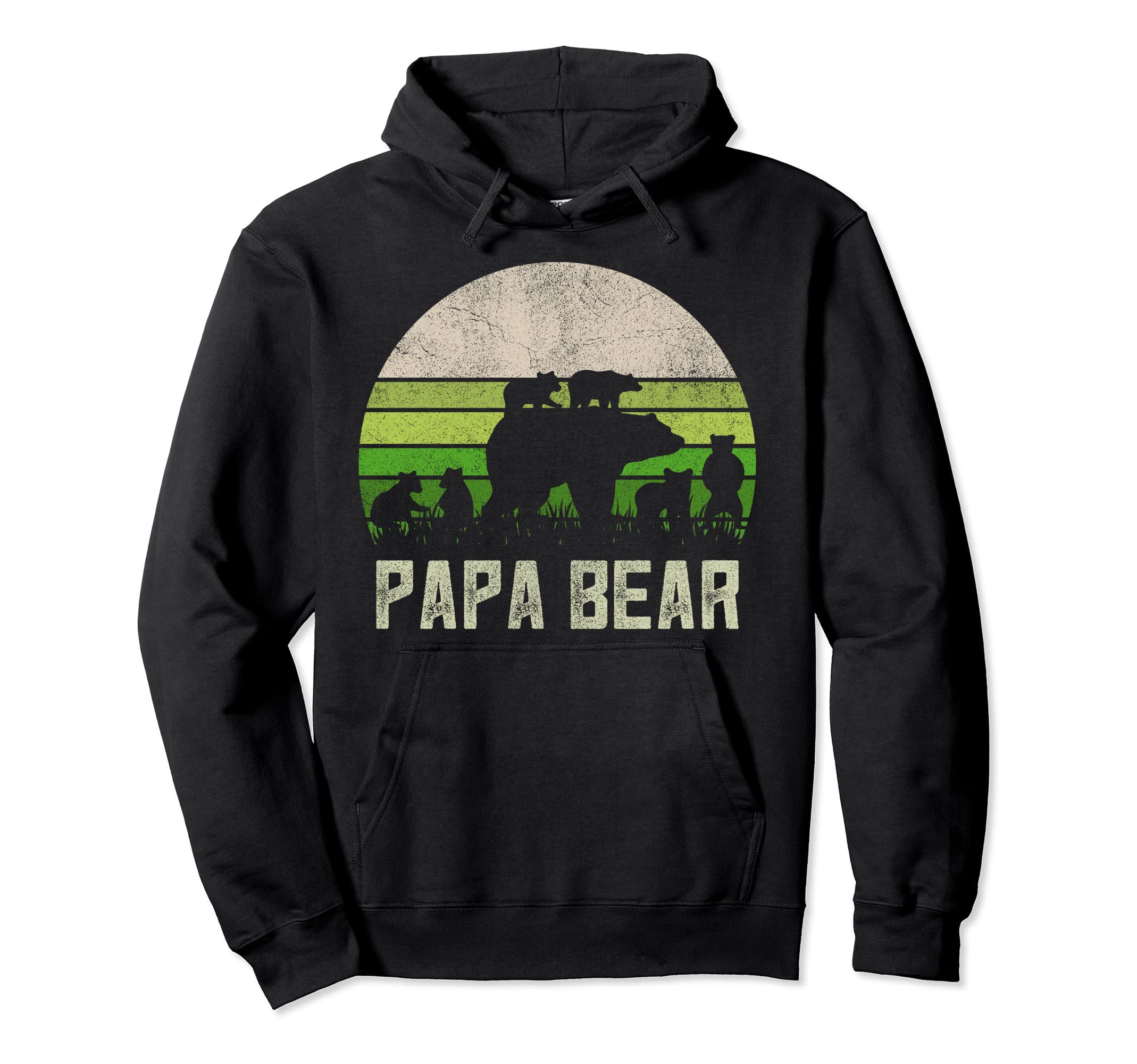 Funny Grandpa From Grandkids Papa Hoodie - Fun Novelty Design for Adults - T-Shirt, Sweatshirt, Hoodie