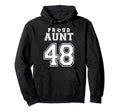 Number 48 Custom Proud Soccer Futbol Hoodie - Unique Graphic for Adults - T-Shirt, Sweatshirt, Hoodie