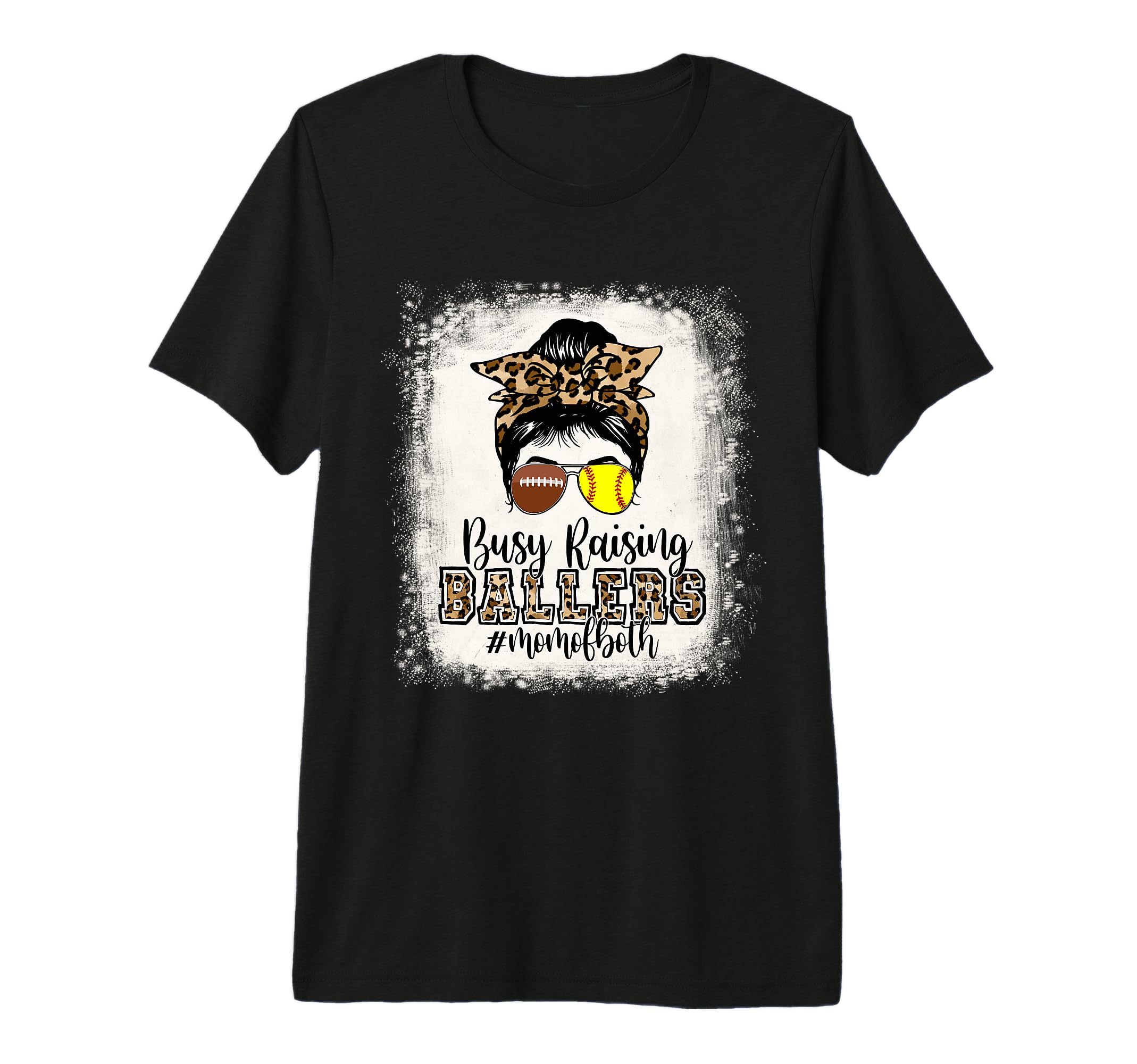 Busy Raising Ballers Mom Both T-Shirt - Streetwear Style Men Women - T-Shirt, Sweatshirt, Hoodie