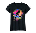 Rainbow Soccer Silhouette Female T-Shirt - Trendy Graphic Men Women - T-Shirt, Sweatshirt, Hoodie