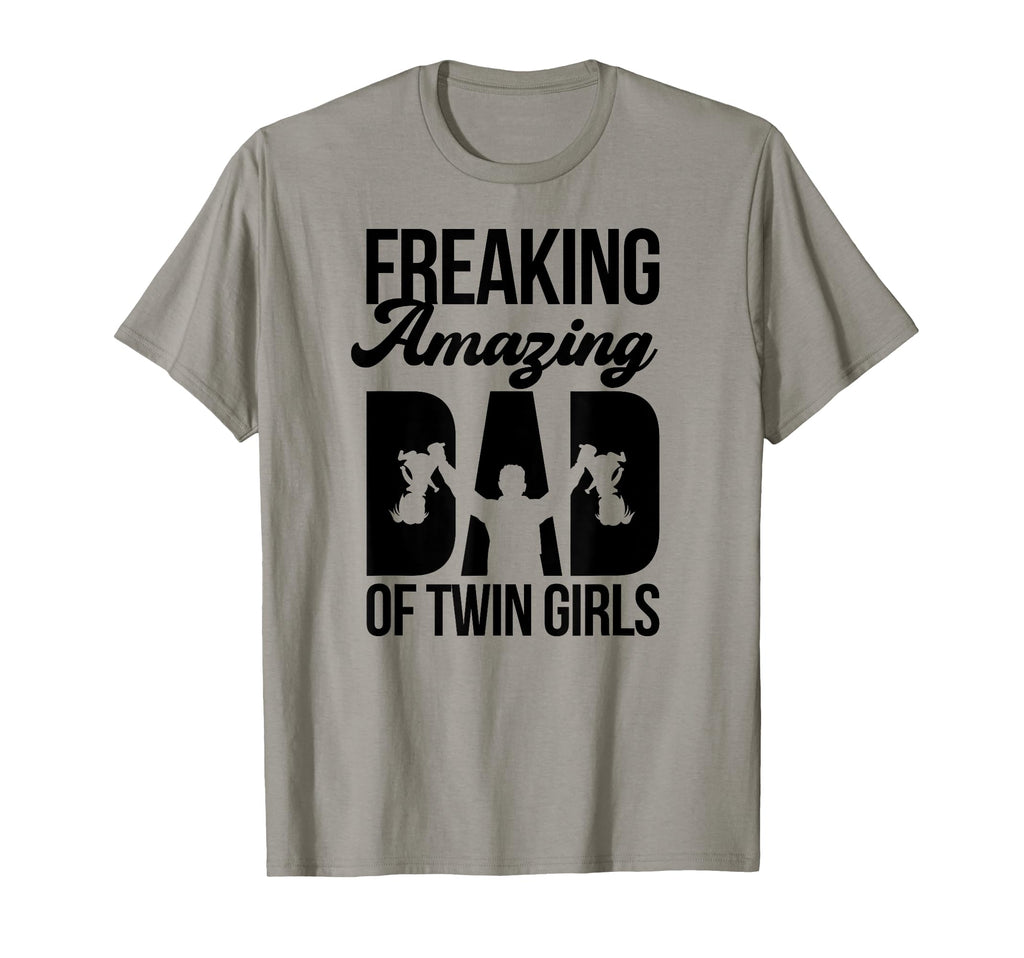 Dad Twin Twin Dad Twins Twin Father T-Shirt - Novelty Apparel Men Women - T-Shirt, Sweatshirt, Hoodie