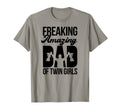 Dad Twin Twin Dad Twins Twin Father T-Shirt - Novelty Apparel Men Women - T-Shirt, Sweatshirt, Hoodie
