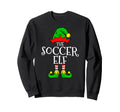 Soccer Elf Funny Family Matching Sweatshirt - Unique Graphic Men Women - T-Shirt, Sweatshirt, Hoodie