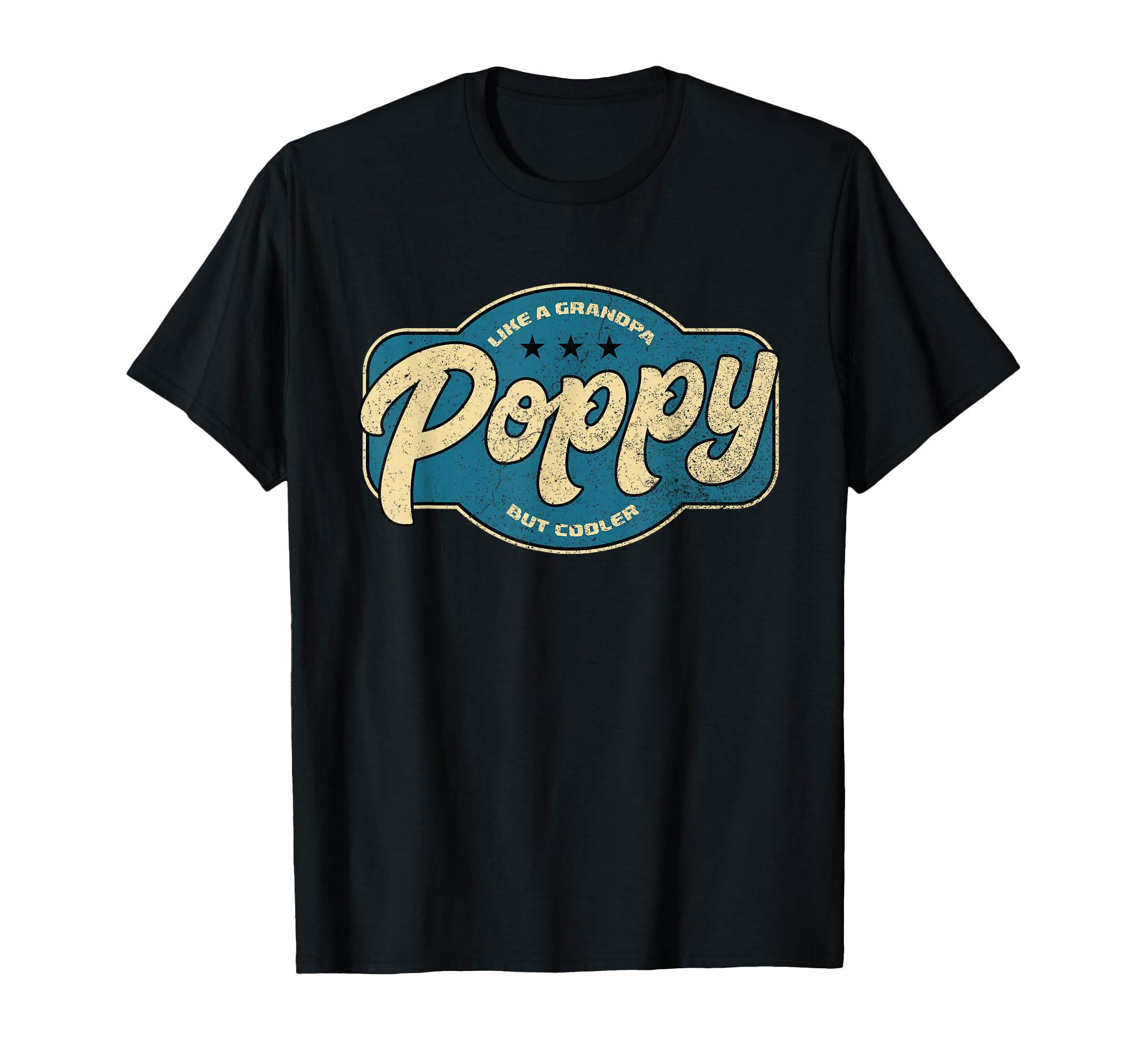 Poppy Like Grandpa But Cooler T-Shirt - Aesthetic Graphic for Adults - T-Shirt, Sweatshirt, Hoodie