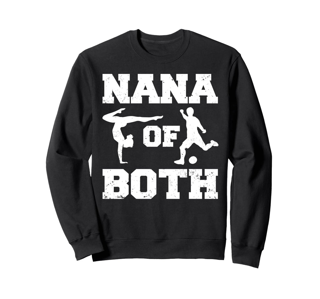 Nana Both Funny Soccer And Sweatshirt - Custom Art Print Men Women - T-Shirt, Sweatshirt, Hoodie