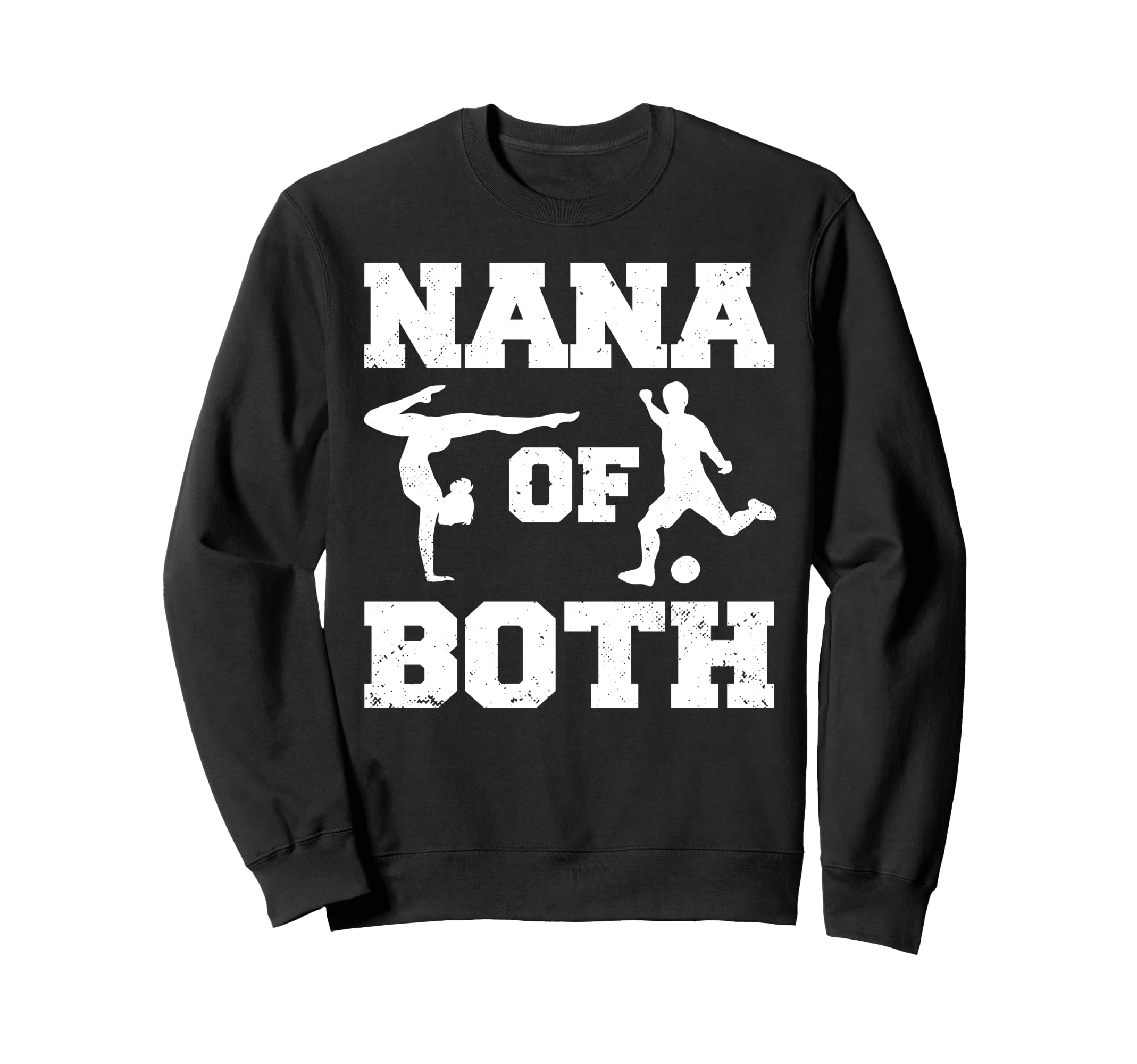 Nana Both Funny Soccer And Sweatshirt - Custom Art Print Men Women - T-Shirt, Sweatshirt, Hoodie