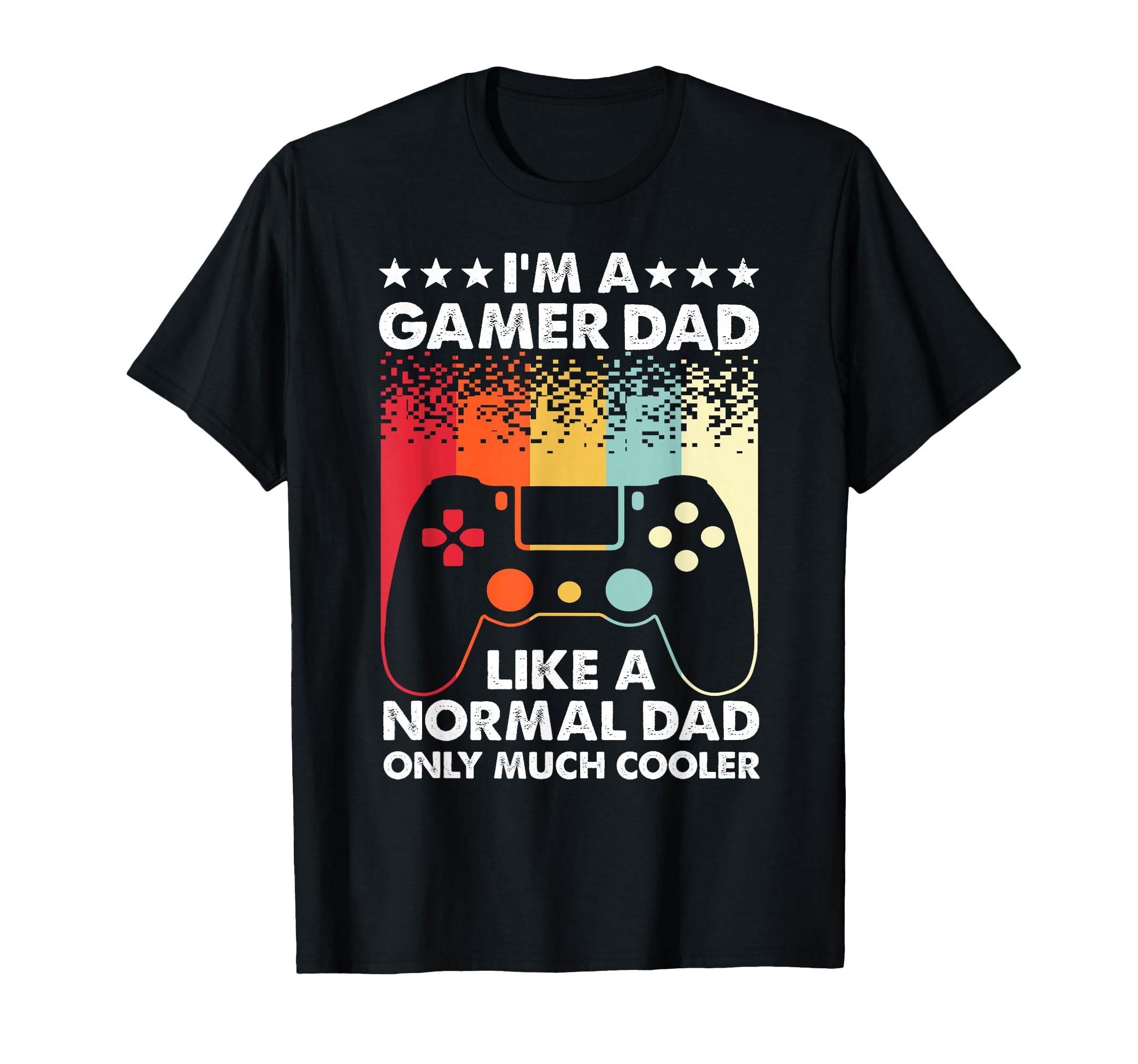 Funny Gamer Dad Art Video Game Console T-Shirt - Minimalist Print Unisex - T-Shirt, Sweatshirt, Hoodie