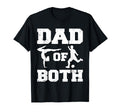 Dad Both Funny Gymnastics Soccer Dad T-Shirt - Graphic Print for Adults - T-Shirt, Sweatshirt, Hoodie