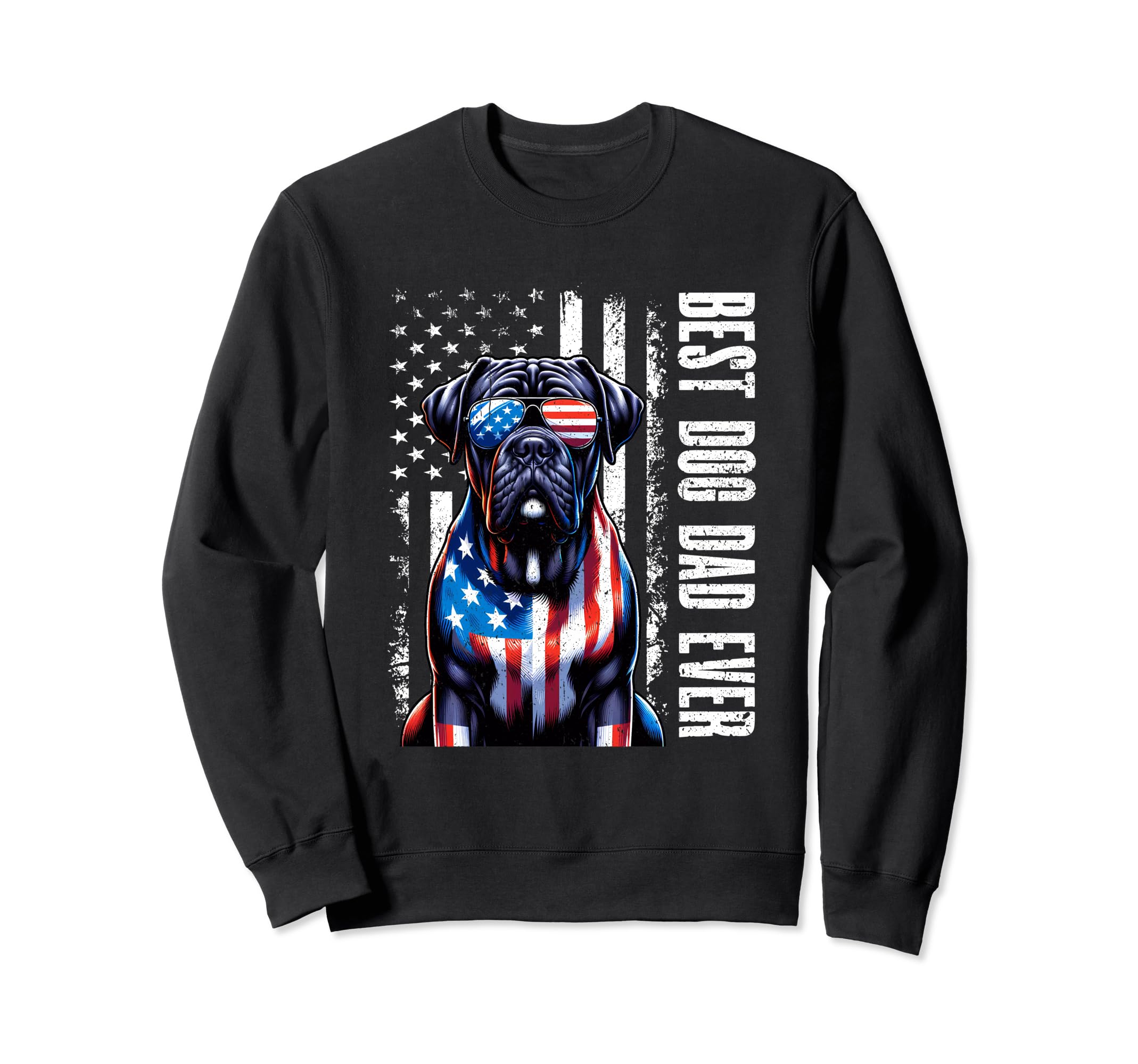 Cane Corso Dogs Best Dog Dad Ever Sweatshirt - Streetwear Style for Adults - T-Shirt, Sweatshirt, Hoodie