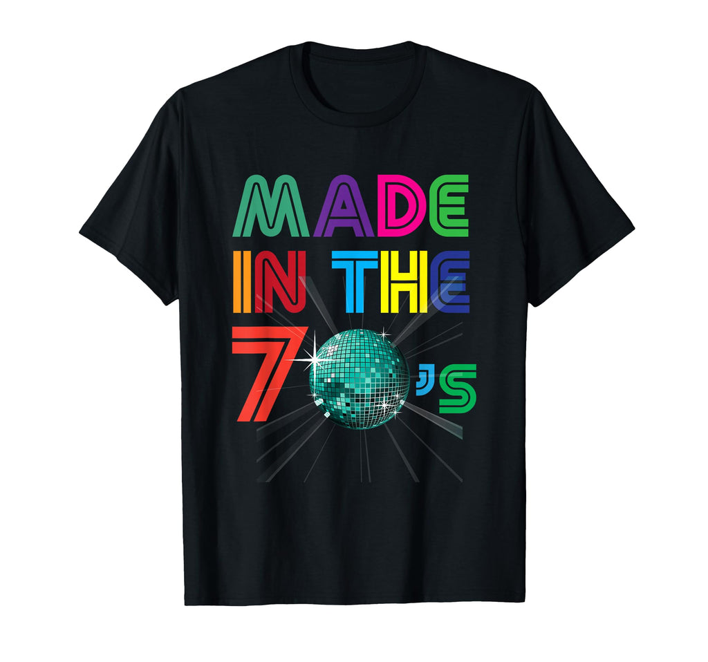 Made 70S Gift 40 Yrs Years Old T-Shirt - Fun Novelty Design Men Women - T-Shirt, Sweatshirt, Hoodie