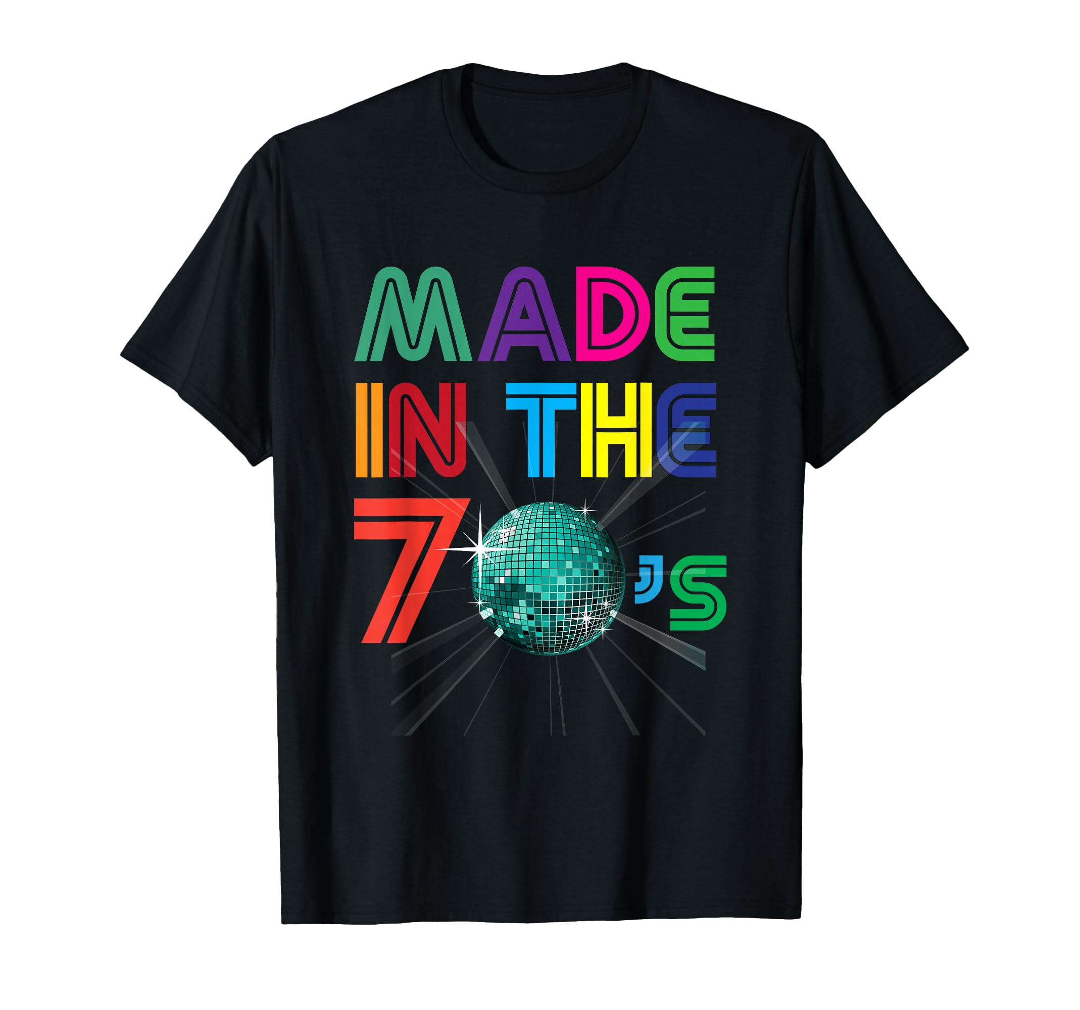 Made 70S Gift 40 Yrs Years Old T-Shirt - Fun Novelty Design Men Women - T-Shirt, Sweatshirt, Hoodie