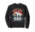 New Dad Bear First Fathers Day Est Sweatshirt - Graphic Print Men Women - T-Shirt, Sweatshirt, Hoodie