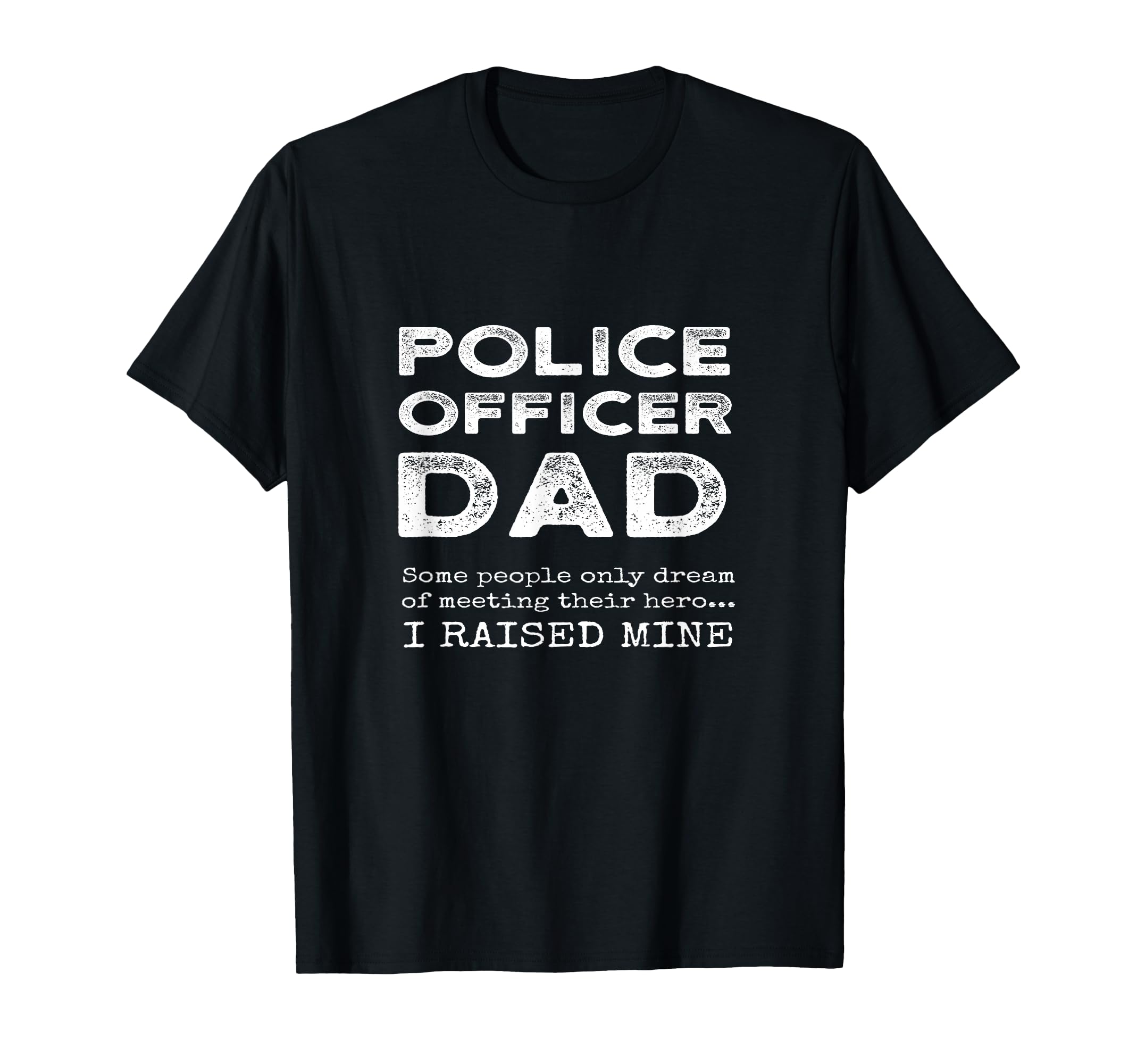 Proud Dad Police Officer Father Son T-Shirt - Aesthetic Graphic Men Women - T-Shirt, Sweatshirt, Hoodie