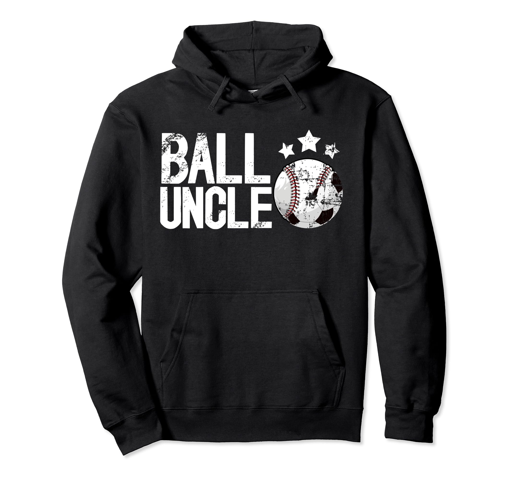 Ball Uncle Proud Soccer Baseball Uncle Hoodie - Casual Everyday Wear Unisex - T-Shirt, Sweatshirt, Hoodie