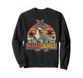 Mamasaurus T Rex Dinosaur Family Sweatshirt - Unique Graphic Unisex - T-Shirt, Sweatshirt, Hoodie