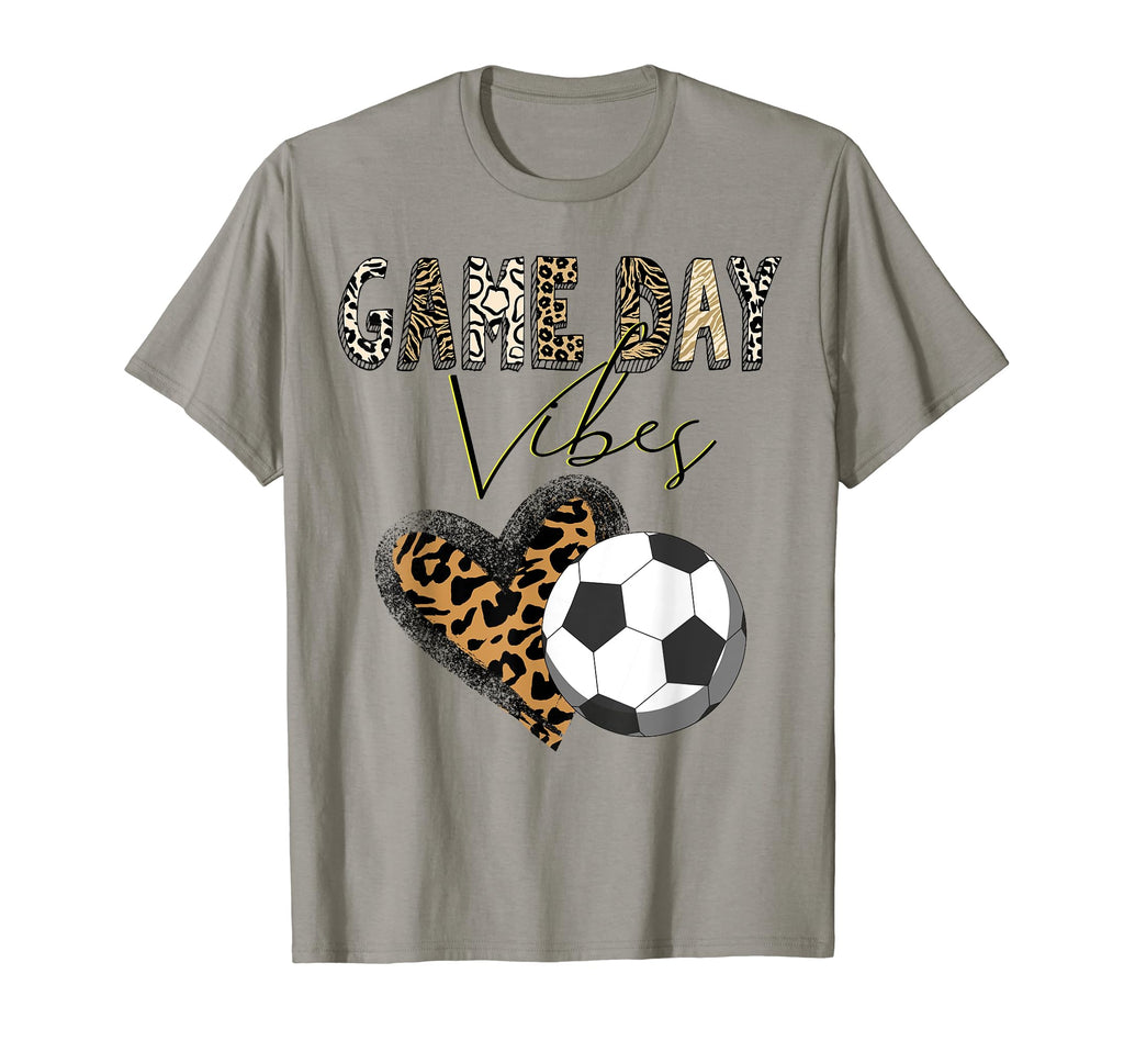 Soccer Game Day Vibes Soccer Mom T-Shirt - Casual Everyday Wear for Adults - T-Shirt, Sweatshirt, Hoodie