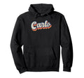 Carlo Personalized Name Custom Lettering Hoodie - Graphic Print Men Women - T-Shirt, Sweatshirt, Hoodie
