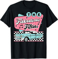 The Fifties 1950s Car Music Checkerboard Rockabilly - Adult & Kids T-Shirts, Sweatshirts & Hoodies apparel design preview 1