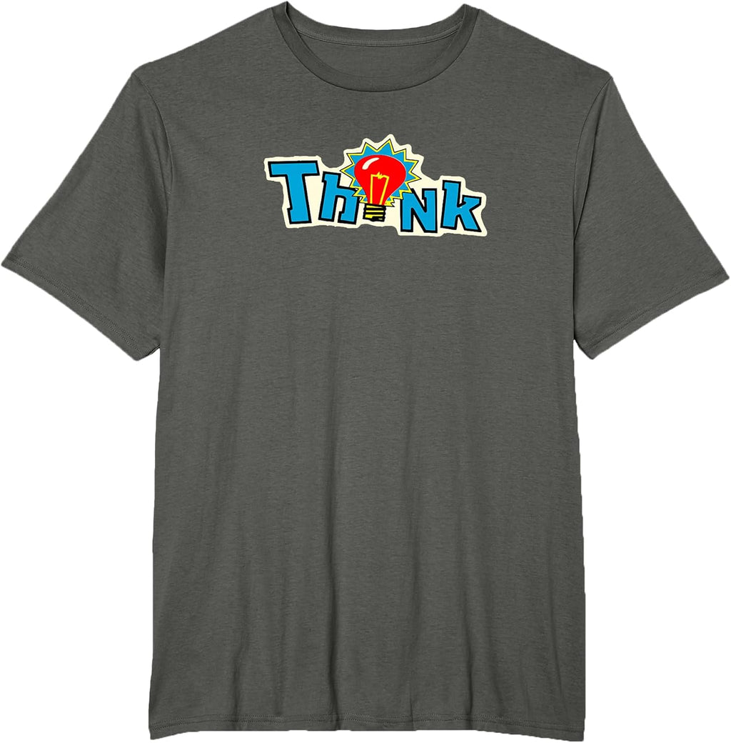 Think Skateboards Red Bulb Logo 90s Skateboard - Adult & Kids T-Shirts, Sweatshirts & Hoodies apparel design preview 1