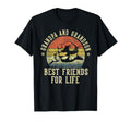 Grandpa And Grandson Best Friends Life T-Shirt - Novelty Apparel Men Women - T-Shirt, Sweatshirt, Hoodie