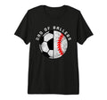 Mens Dad Ballers Funny Soccer Baseball T-Shirt - Graphic Print Men Women - T-Shirt, Sweatshirt, Hoodie