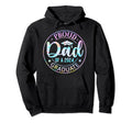 Proud Dad Class 2024 Graduate Senior Hoodie - Trendy Graphic for Adults - T-Shirt, Sweatshirt, Hoodie