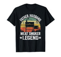 Father Husband Meat Smoker Legend T-Shirt - Graphic Print Men Women - T-Shirt, Sweatshirt, Hoodie
