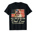 Best English Bulldog Dad Ever Daddy T-Shirt - Fun Novelty Design Unisex - T-Shirt, Sweatshirt, Hoodie