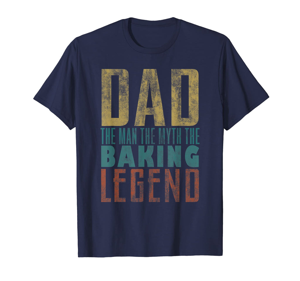 Mens Fathers Day Baking Legend Dad T-Shirt - Minimalist Print Men Women - T-Shirt, Sweatshirt, Hoodie