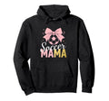 Soccer Mama Bow Soccer Mom Club Hoodie - Aesthetic Graphic for Adults - T-Shirt, Sweatshirt, Hoodie