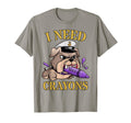 Funny I Need Crayons Bulldog Father T-Shirt - Streetwear Style for Adults - T-Shirt, Sweatshirt, Hoodie