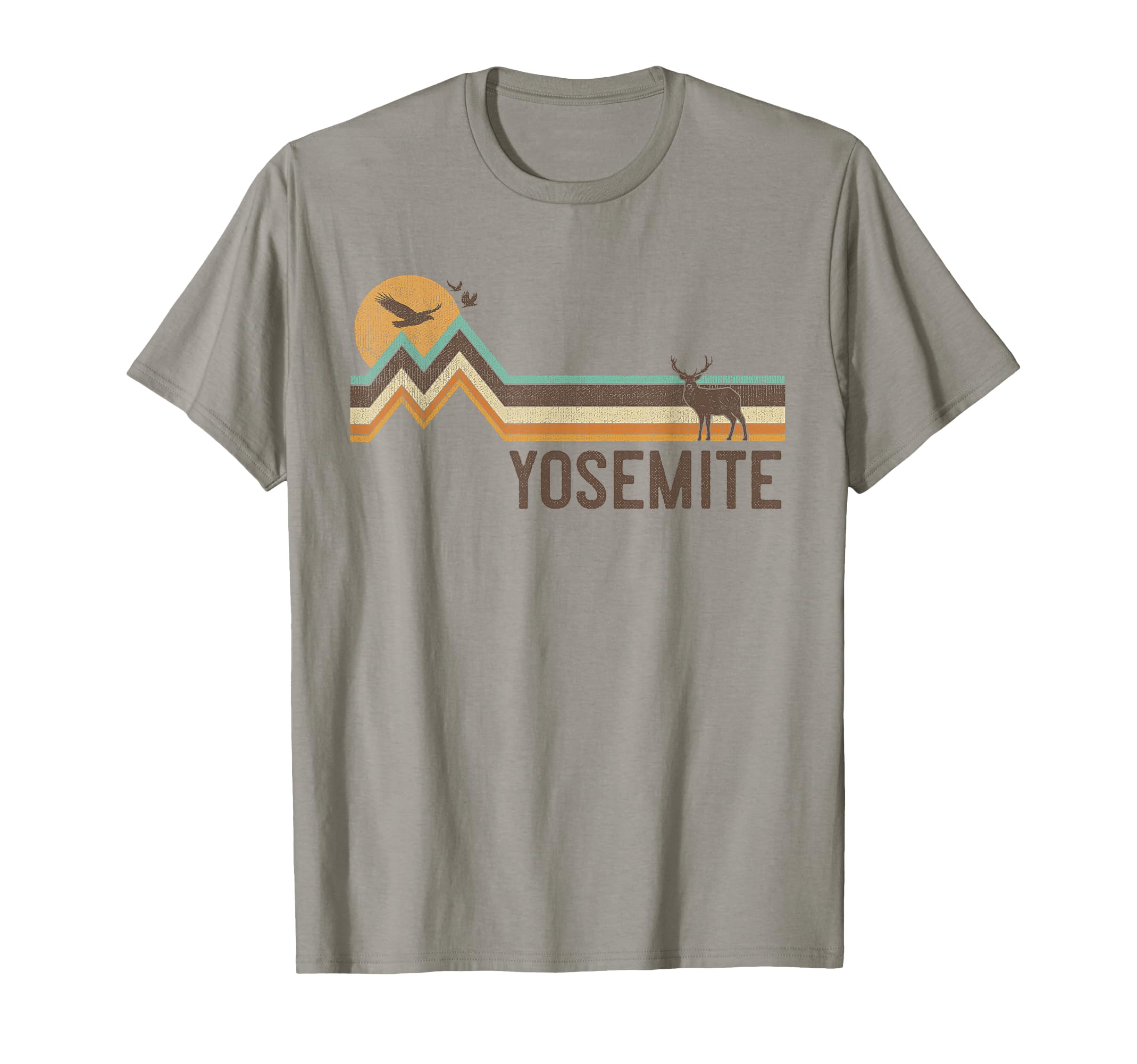 Yosemite 70S 80S Nature T-Shirt - Unique Graphic Men Women - T-Shirt, Sweatshirt, Hoodie
