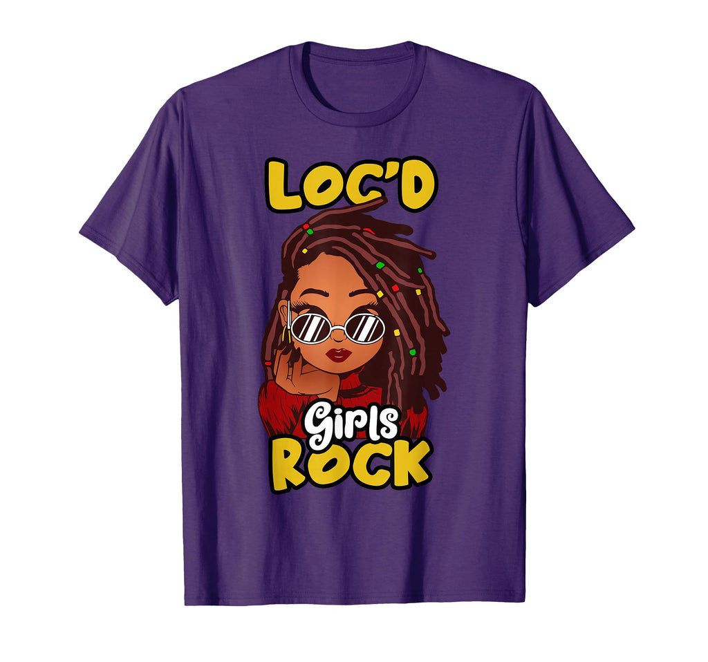Funny Locs Gift Locd Rock T-Shirt - Casual Everyday Wear for Adults - T-Shirt, Sweatshirt, Hoodie
