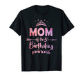 Mom 3Rd Birthday Princess 3 Years Old B Day T-Shirt - Graphic Print Unisex - T-Shirt, Sweatshirt, Hoodie