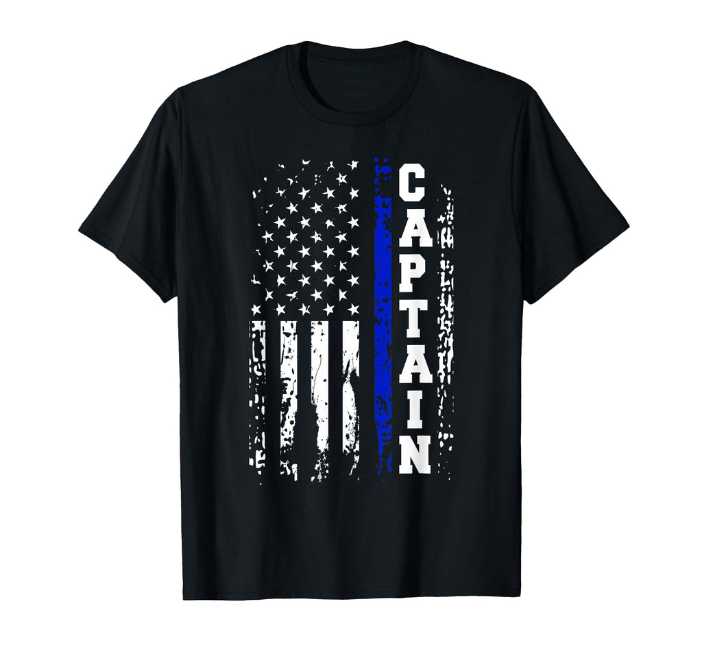 Police Captain Police Rank Captain Gift T-Shirt - Trendy Graphic Unisex - T-Shirt, Sweatshirt, Hoodie