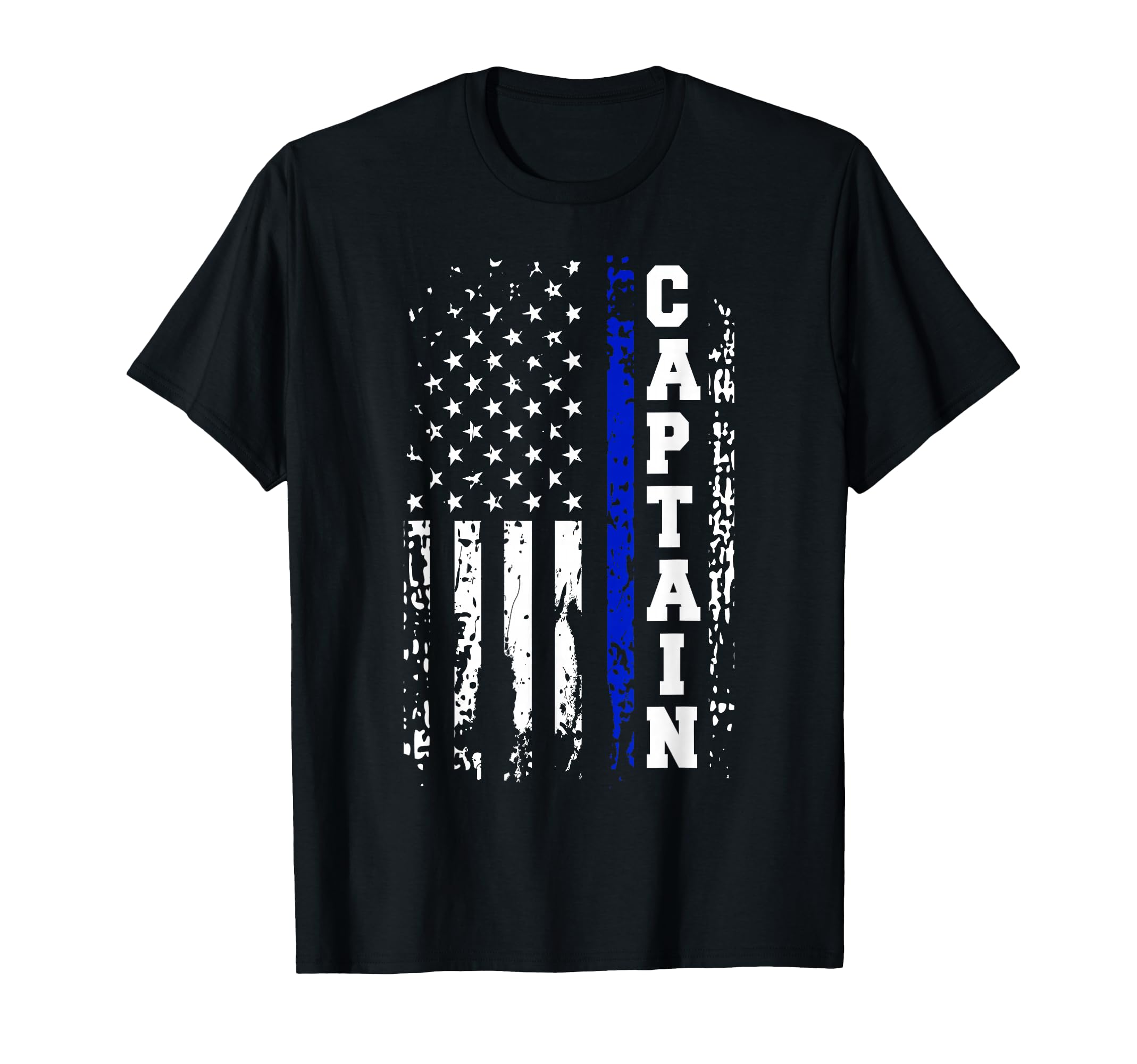 Police Captain Police Rank Captain Gift T-Shirt - Trendy Graphic Unisex - T-Shirt, Sweatshirt, Hoodie
