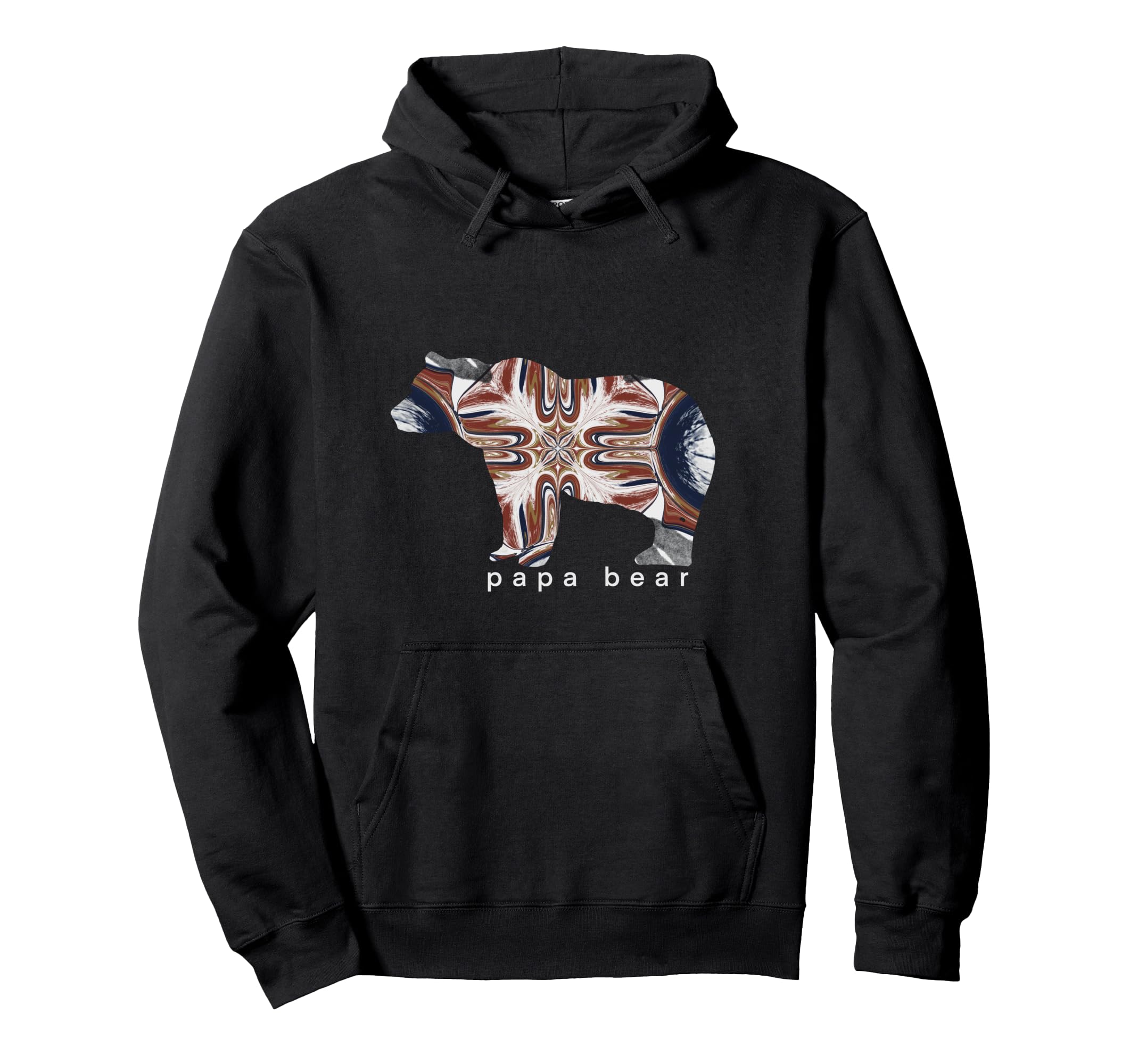 Papa Bear Hoodie - Custom Art Print for Adults - T-Shirt, Sweatshirt, Hoodie