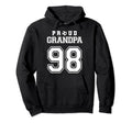 Number 98 Custom Proud Soccer Hoodie - Casual Everyday Wear Men Women - T-Shirt, Sweatshirt, Hoodie